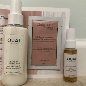Ouai Conditioner and Wave Spray